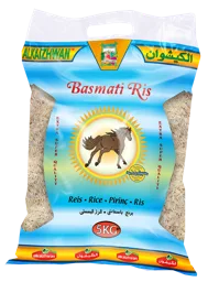 ALKAIZHWAN Basmati Ris Reis Rice Pirinc Ris EXTRA SUPER QUALITY EXTRA SUPER QUALITY 5KG The World's Finest 100% INDISKT BASMATIRIS IMPORTED FROM INDIA alkaizhwan alkaizhwan ALKAIZHWAN Frukt Livsmedel – varumärkesbild för Duraid Food Sweden AB