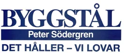 BYGGSTÅL Peter Södergren DET HÅLLER VI LOVAR – varumärkesbild för Byggstål Peter Södergren Aktiebolag