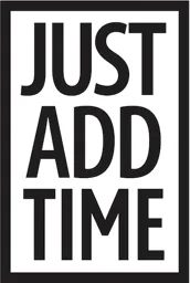 Just Add Time – varumärkesbild för Asymmetri AB