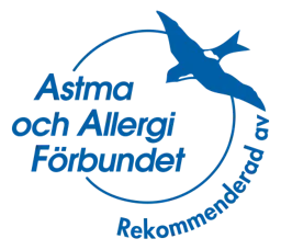Rekommenderad av Astma och Allergi Förbundet – varumärke, ASTMA- OCH ALLERGIFÖRBUNDET