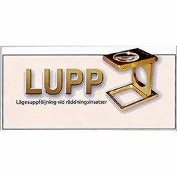LUPP LÄGESUPPFÖLJNING VID RÄDDNINGSINSATSER – varumärkesbild för Myndigheten för civilt försvar