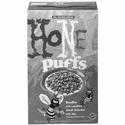 ICA HANDLARNAS HONEY PUFFS – varumärkesbild för ICA AB