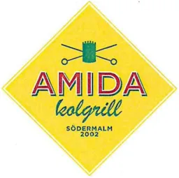 AMIDA kolgrill SÖDERMALM 2002 – varumärkesbild för 3 Kardesler Holding AB
