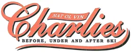 Charlies MAT ÖL VIN BEFORE, UNDER AND AFTER SKI – varumärkesbild för Idre Turistservice AB