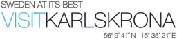 SWEDEN AT ITS BEST VISITKARLSKRONA 56° 9´ 41´´ N 15° 35´ 21´´ E – varumärkesbild för Karlskrona kommun