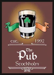 The Pub Stockholm est. 1992 – varumärkesbild för The Auld Dub AB