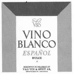 V&S VINO BLANCO ESPANOL – varumärkesbild för The Absolut Company Aktiebolag