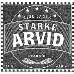 STARKE ARVID STARKÖL – varumärkesbild för Arvid Nordquist Handelsaktiebolag