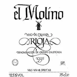 EL MOLINO VINO DE CRIANZA RIOJA – varumärkesbild för The Absolut Company Aktiebolag