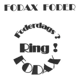 FODAX FODER FODERDAGS RING FODAX – varumärkesbild för AO Ekman AB