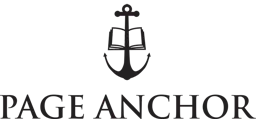 PAGE ANCHOR – varumärkesbild för Page Anchor Designs AB
