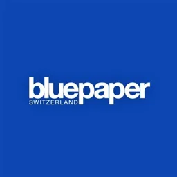 bluepaper switzerland – varumärkesbild för bluepaper AB