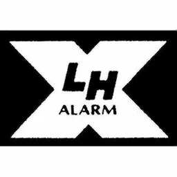 LH ALARM X – varumärkesbild för LH Electronic Alarm Aktiebolag