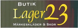 BUTIK Lager23 MÄRKESKLÄDER & SKOR – varumärkesbild för SC Sport & Fashion AB