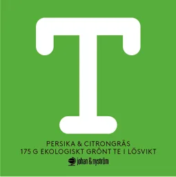 T PERSIKA & CITRONGRÄS 175 G EKOLOGISKT GRÖNT TE I LÖSVIKT johan & nyström – varumärke, Johan & Nyström Kafferostare & Tehandlare AB