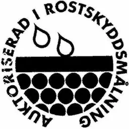 AUKTORISERAD I ROSTSKYDDSMÅLNING – varumärkesbild för Auktorisation för rostskyddsmålning i Sverige ekonomisk förening
