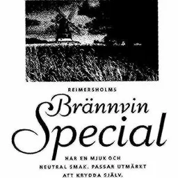 REIMERSHOLMS Brännvin Special HAR EN MJUK OCH NEUTRAL SMAK.PASSAR UTMÄRKT ATT KRYDDA SJÄLV – varumärkesbild för The Absolut Company Aktiebolag