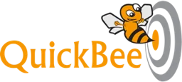 QuickBee – varumärkesbild för QuickBee AB