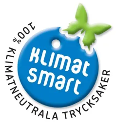 klimat smart 100% KLIMATNEUTRALA TRYCKSAKER – varumärkesbild för ImPress Grafiska AB