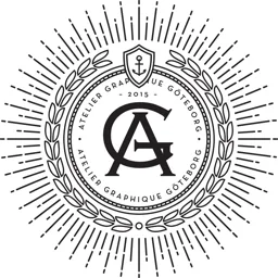 ATELIER GRAP UE GÖTEBORG ATELIER GRAPHIQUE GÖTEBORG 2015 AG – varumärkesbild för DLXENT AB