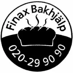 FINAX BAKHJÄLP 020-29 90 90 – varumärkesbild för Finax Aktiebolag