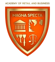 ACADEMY OF RETAIL AND BUSINESS MAGNA SPECTA – varumärkesbild för Academy X Holding AB