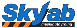 Skyab maskinuthyrning – varumärkesbild för Semi Holding AB