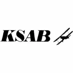 KSAB – varumärkesbild för Kungliga Svenska Aeroklubben KSAK Service Aktiebolag