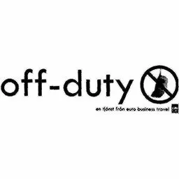 OFF-DUTY EN TJÄNST FRÅN EURO BUSINESS TRAVEL – varumärkesbild för Fast Track Travel AB