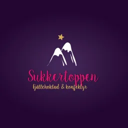 Sukkertoppen Fjällchoklad & Konfektyr – varumärkesbild för O&K Fönster och Bygg AB