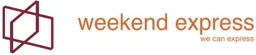 weekend express - we can express – varumärkesbild för Weekend Express AB