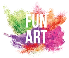 FUN ART – varumärkesbild för Måla och Skåla Sthlm AB