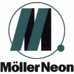 M MÖLLER NEON – varumärkesbild för Projektfabriken Sverige AB