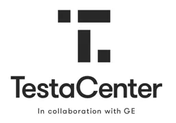 TestaCenter In collaboration with GE – varumärkesbild för Cytiva Testa Center AB