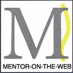 M MENTOR-ON-THE-WEB – varumärkesbild för Mentorius Aktiebolag