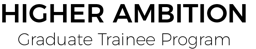 HIGHER AMBITION Graduate Trainee Program – varumärkesbild för Effect Management Development AB