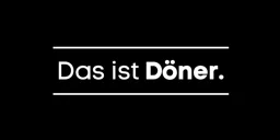 Das ist Döner. – varumärkesbild för MASDON AB