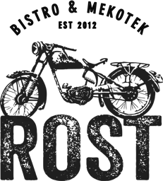 BISTRO & MEKOTEK, EST 2012, ROST – varumärkesbild för Santaff AB