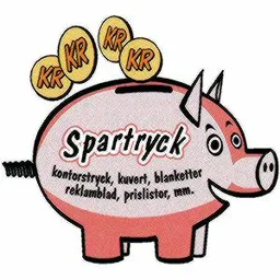 KR SPARTRYCK KONTORSTRYCK KUVERT BLANKETTER REKLMABLAD PRISLISTOR MM – varumärkesbild för Lapideas AB