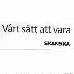 Vårt sätt att vara SKANSKA – varumärkesbild för Skanska AB