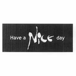HAVE A NICE DAY – varumärkesbild för Noxla AB (publ)