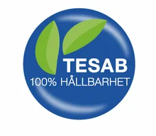 TESAB 100% HÅLLBARHET – varumärke, TESAB AB