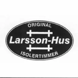 ORIGINAL LARSSON-HUS ISOLERTIMMER – varumärkesbild för Larsson-Hus i Lima Aktiebolag