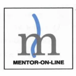 M MENTOR ON LINE – varumärkesbild för Mentorius Aktiebolag