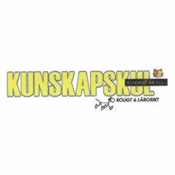 KUNSKAPSKUL KUNSKAP ÄR KUL ROLIGT & LÄRORIKT – varumärkesbild för Online Fulfillment Sverige AB