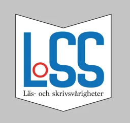 LoSS   Läs- och skrivsvårigheter – varumärkesbild för Svanborgs Förlag AB