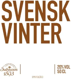 SVENSK VINTER ETT SKÅNSKT DRYCKESBOLAG I FJÄRDE GENERATIONEN Saturnus ANNO 1893 SPRITGLÖGG 20% VOL 50CL – varumärke, Saturnus Varumärkes AB