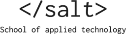 </salt> school of applied technology – varumärkesbild för SALT Development AB