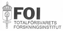 FOI TOTALFÖRSVARETS FORSKNINGSINSTITUT – varumärke, TOTALFÖRSVARETS FORSKNINGSINSTITUT, FOI