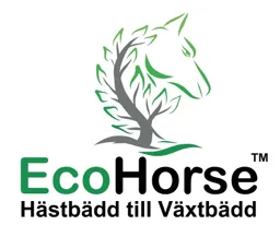 EcoHorse Hästbädd till Växtbädd – varumärkesbild för Hummeltorp Grödinge AB